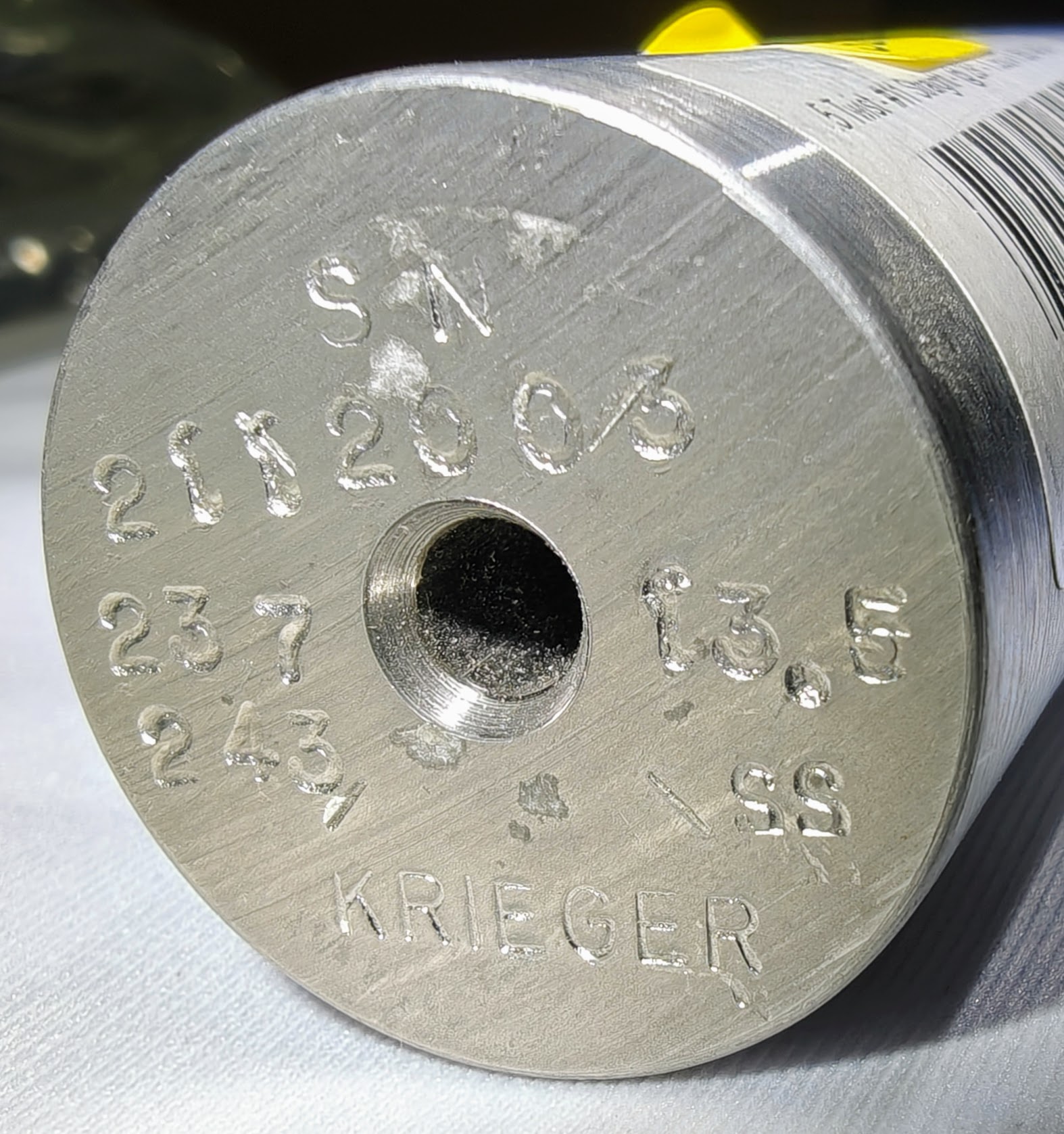 Krieger 6mm Barrel Blank