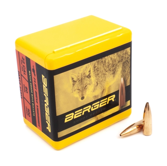 Berger 22cal 60gr FB Varmint 100ct