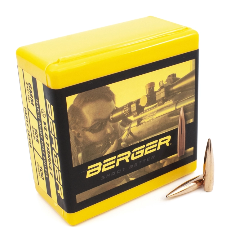 Berger 6mm 105gr VLD Target 100ct