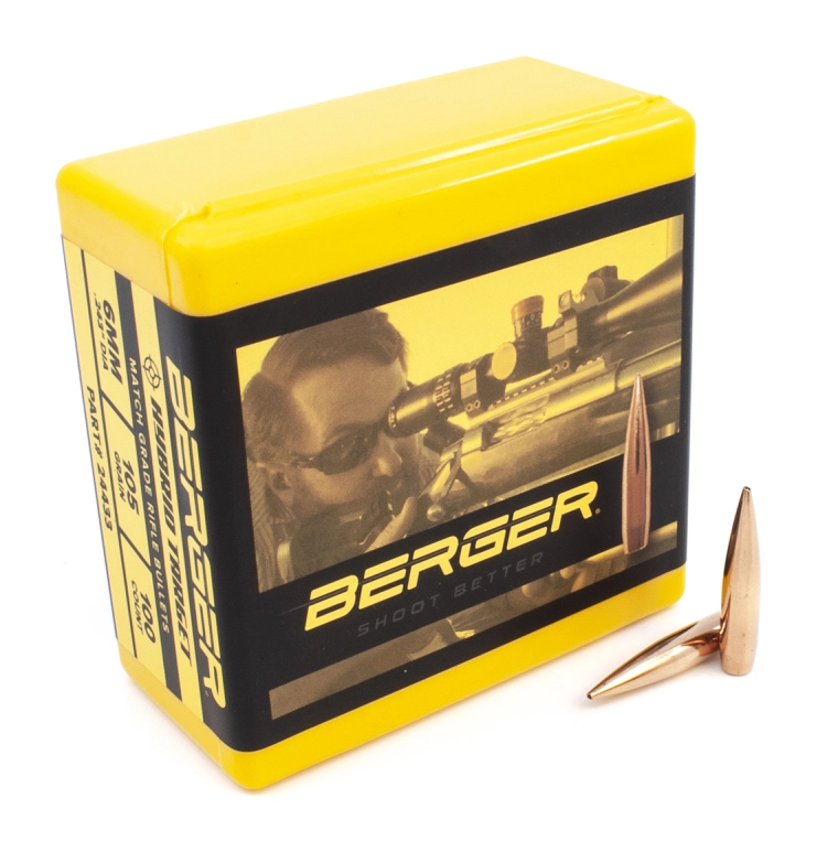 Berger 6mm 105gr Hybrid Target 100ct