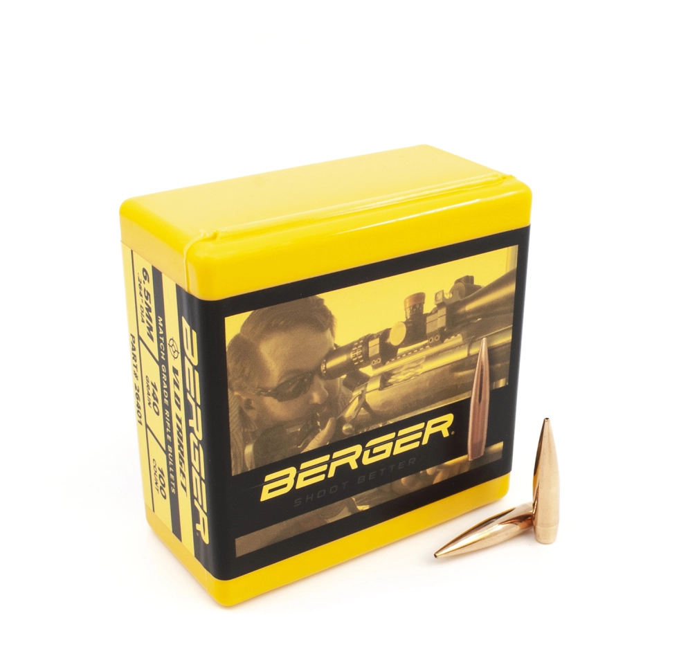 Berger 6.5mm 140gr VLD Target 100ct