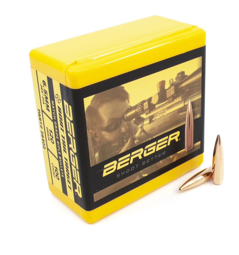 Berger 6.5mm 120gr BT Target 100ct