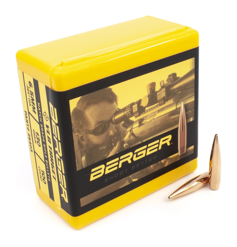 Berger 6.5mm 130gr VLD Target 100ct