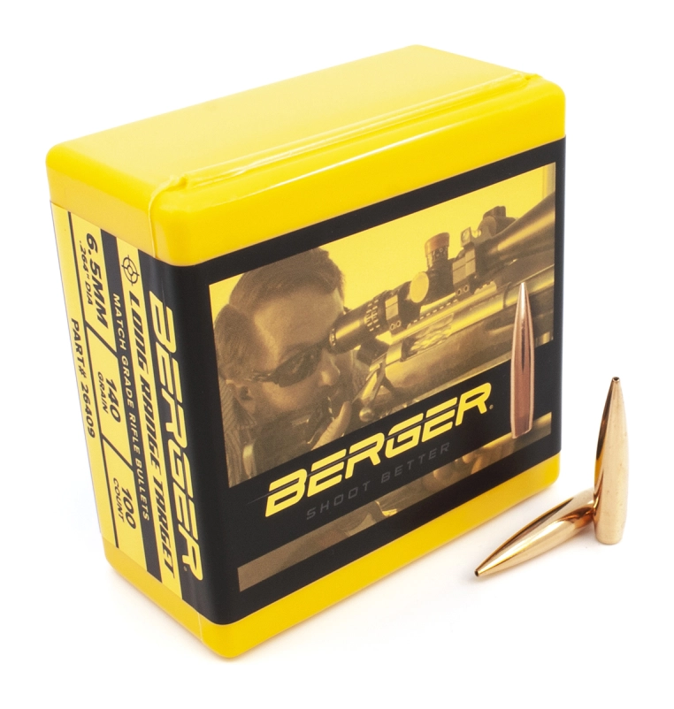 Berger 6.5mm 140gr Long Range BT Target 100ct
