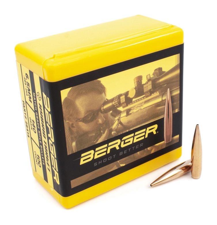 Berger 6.5mm 140gr Hybrid Target 100ct