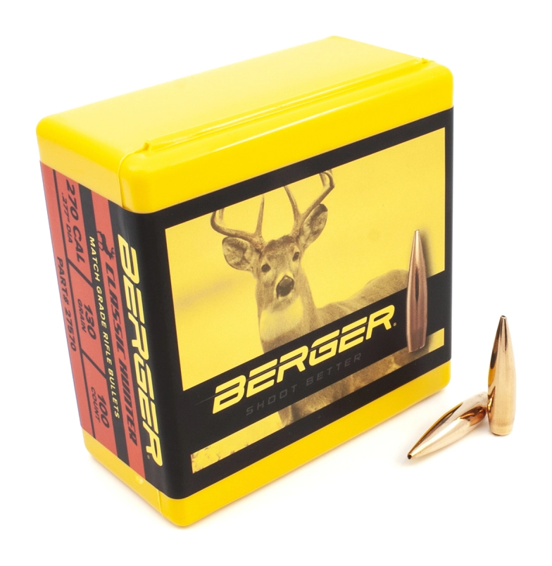 Berger 270cal 130gr Classic Hunter 100ct