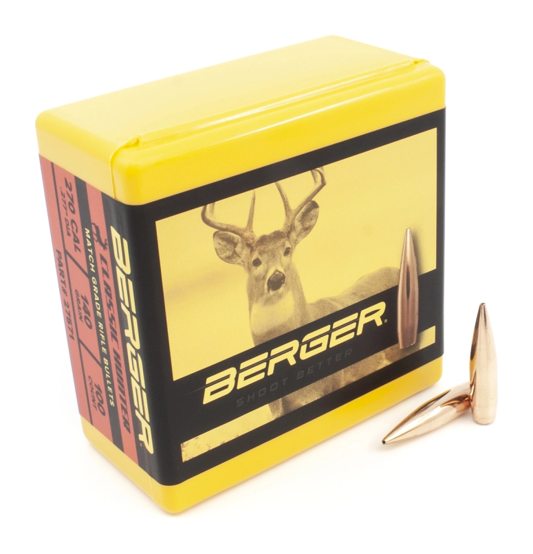 Berger 270cal 140gr Classic Hunter 100ct