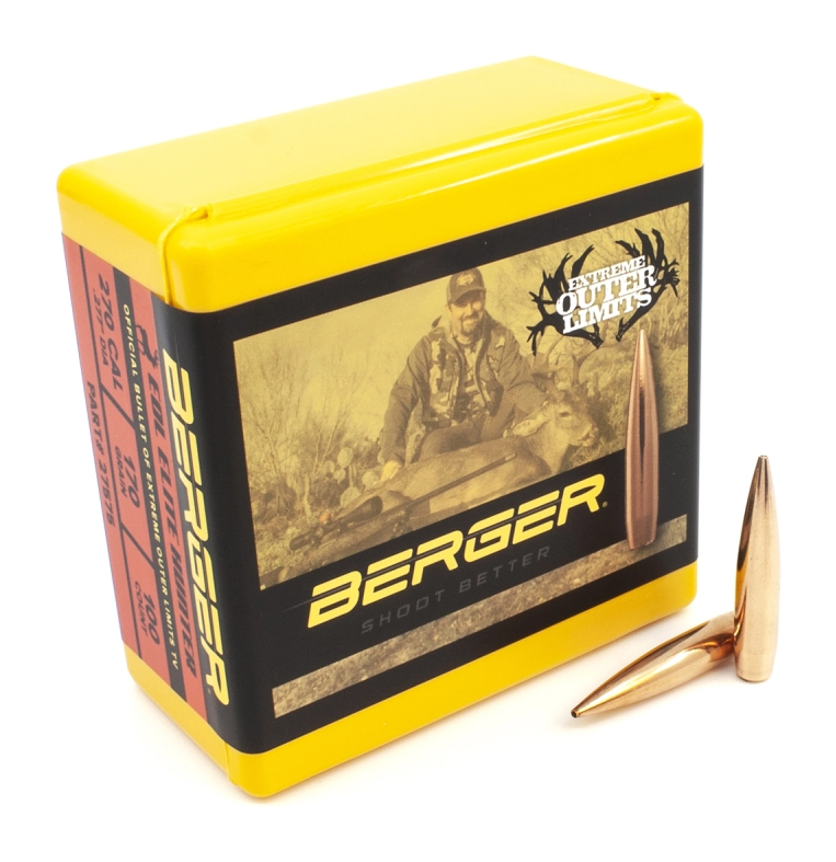 Berger 270cal 170gr EOL Elite Hunter 100ct