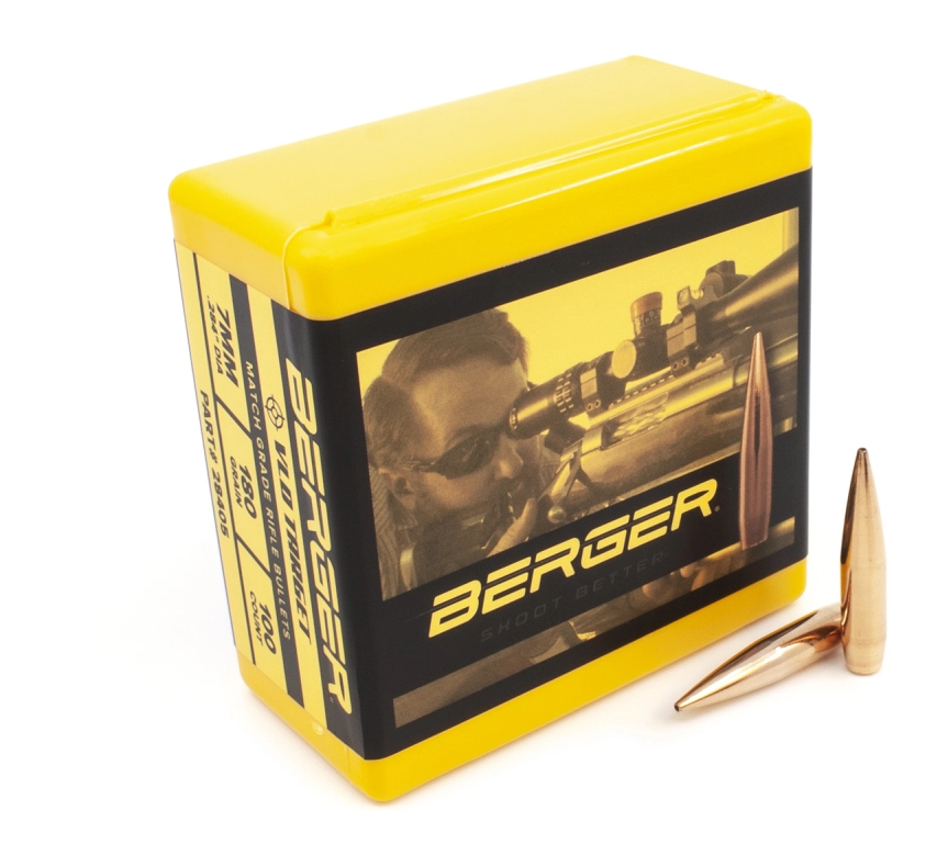 Berger 7mm (.284) 180gr VLD Target 100ct