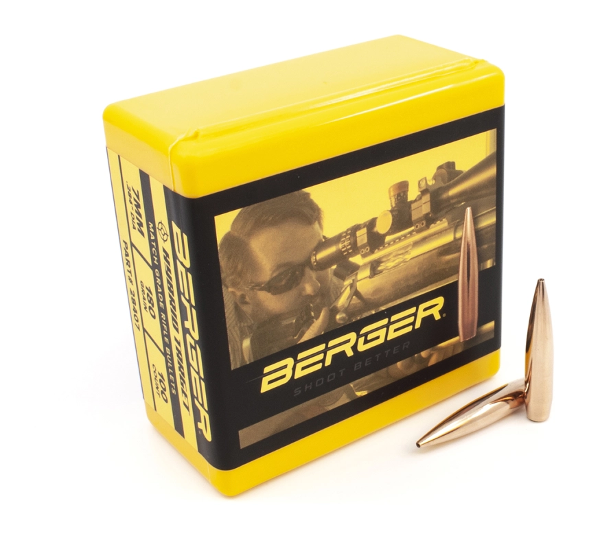 Berger 7mm (.284) 180gr Hybrid Target 100ct 