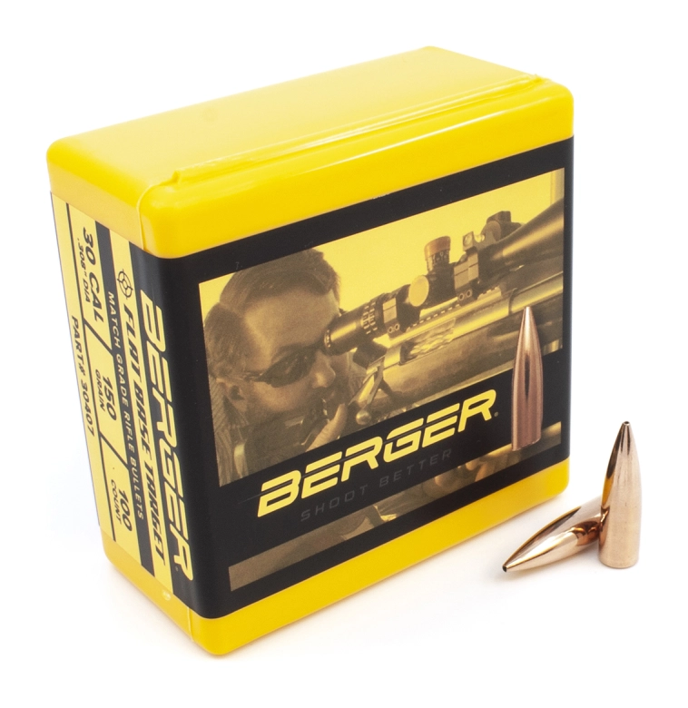 Berger 30cal 150gr FB Target 100ct
