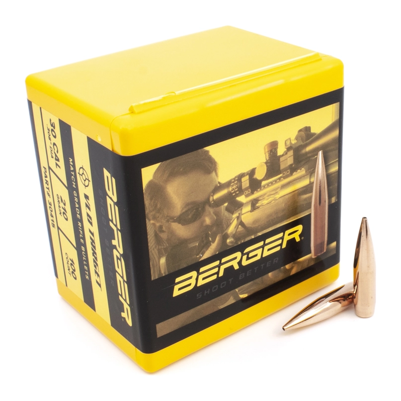 Berger 30cal 210gr VLD Target 100ct