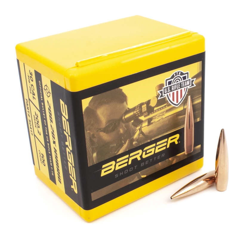 Berger 30cal 200.20x Hybrid Target 100ct