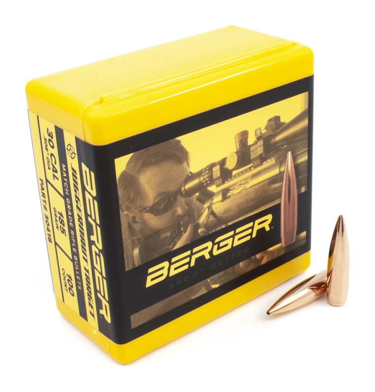 Berger 30cal 185gr Juggernaut Target 100ct