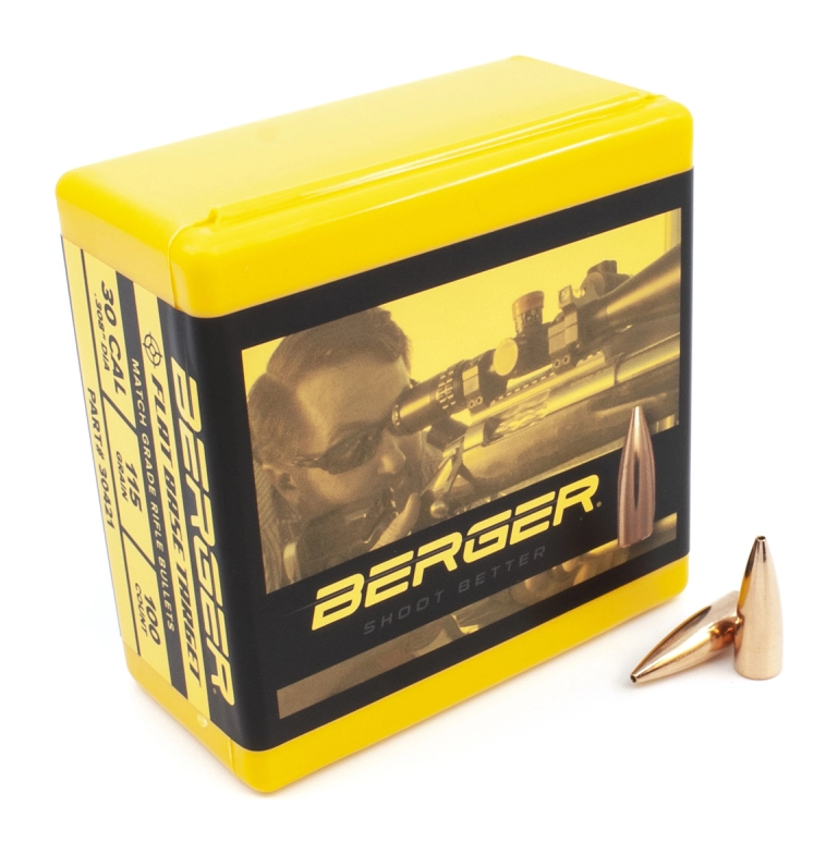 Berger 30cal 115gr FB Target 100ct