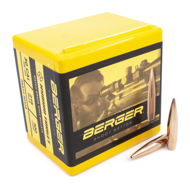 Berger 30cal 215gr Hybrid Target 100ct