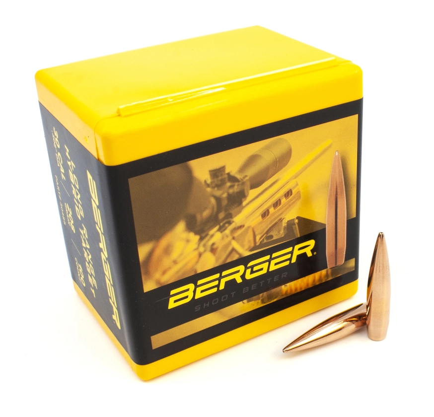 Berger 30cal 208gr Long Range Hybrid Target 100ct