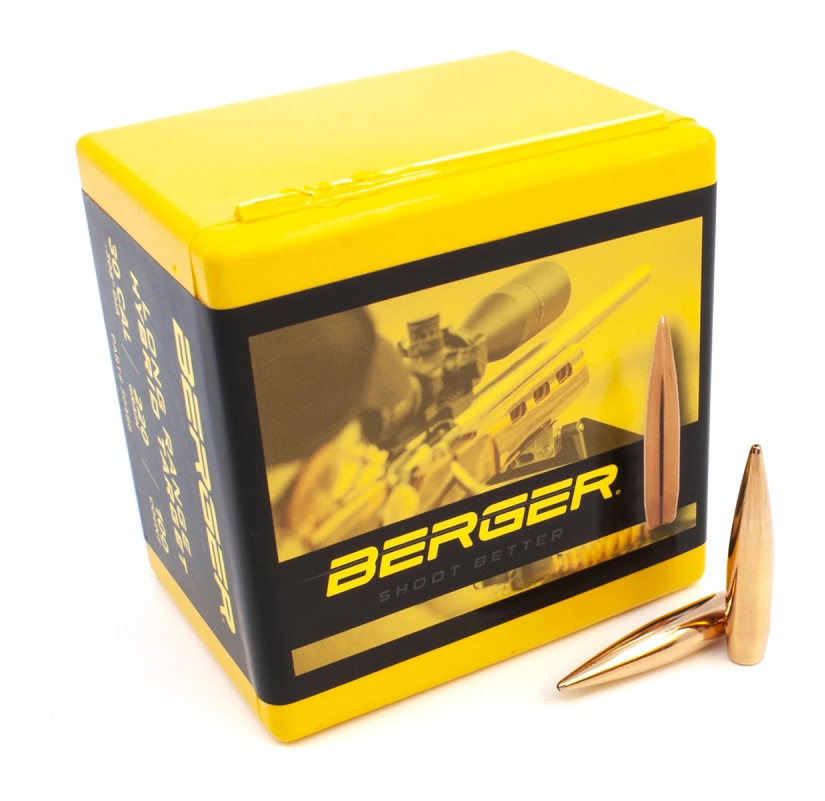 Berger 30cal 220gr Long Range Hybrid Target 100ct