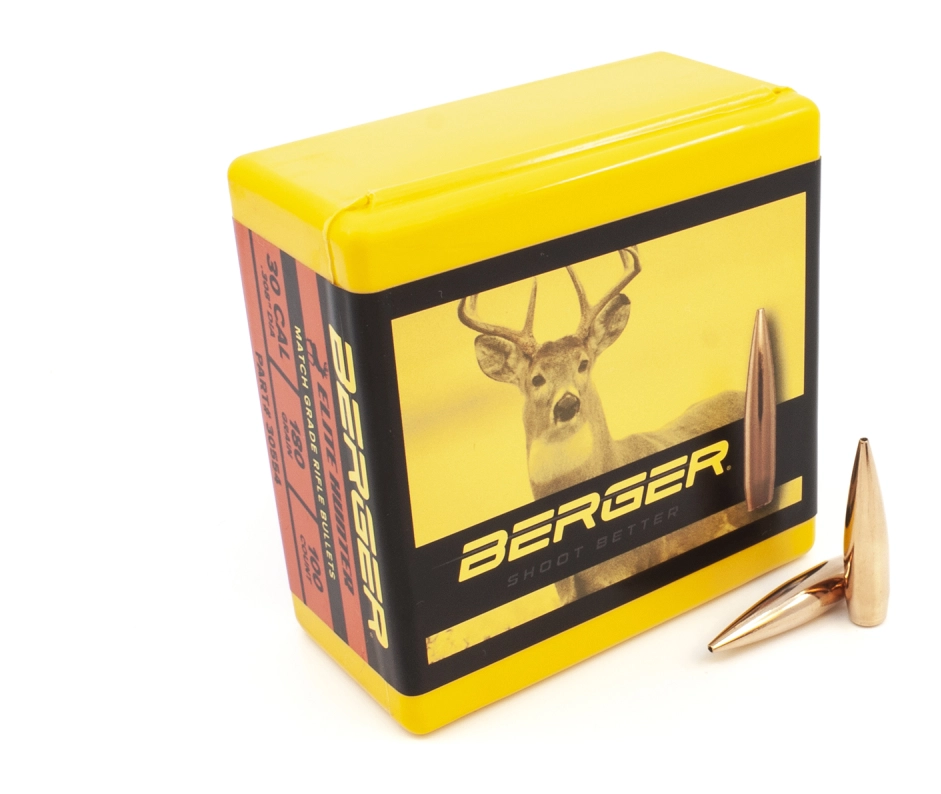 Berger 30cal 180gr Elite Hunter 100ct