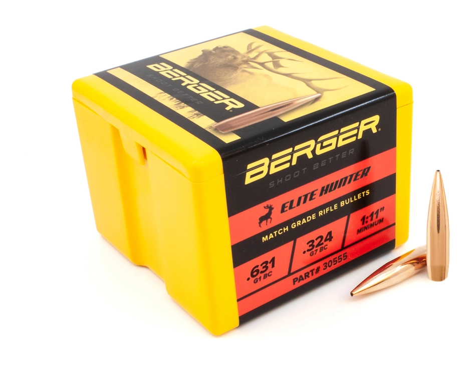 Berger 30cal 205gr Elite Hunter 100ct