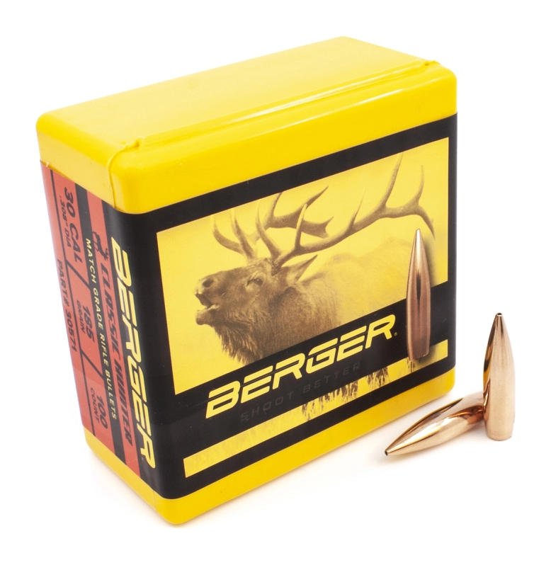 Berger 30cal 185gr Classic Hunter 100ct