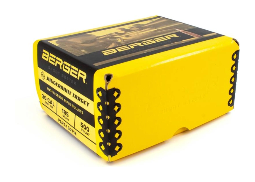 Berger 30cal 185gr Juggernaut Target 500ct