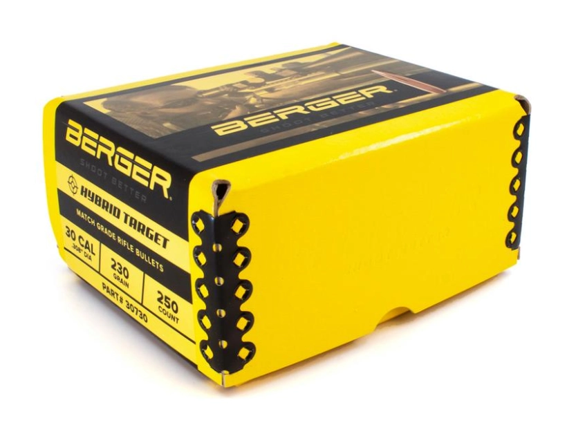 Berger 30cal 230gr Hybrid Target 250ct