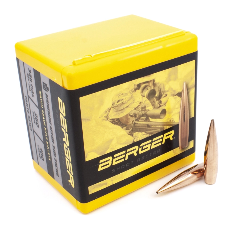 Berger 338cal 250gr Hybrid OTM Tactical 100ct