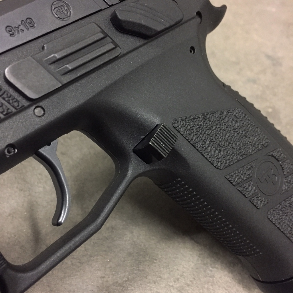 HB Industries CZ P07 P09 Extended Magazine Release