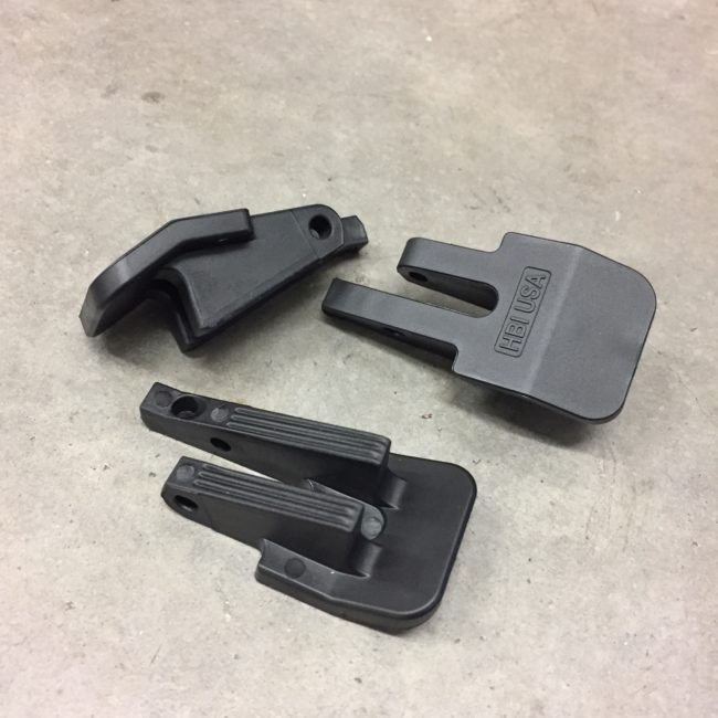 HB Industries CZ Scorpion Duckbill Mag Release Lever - Polymer - Black