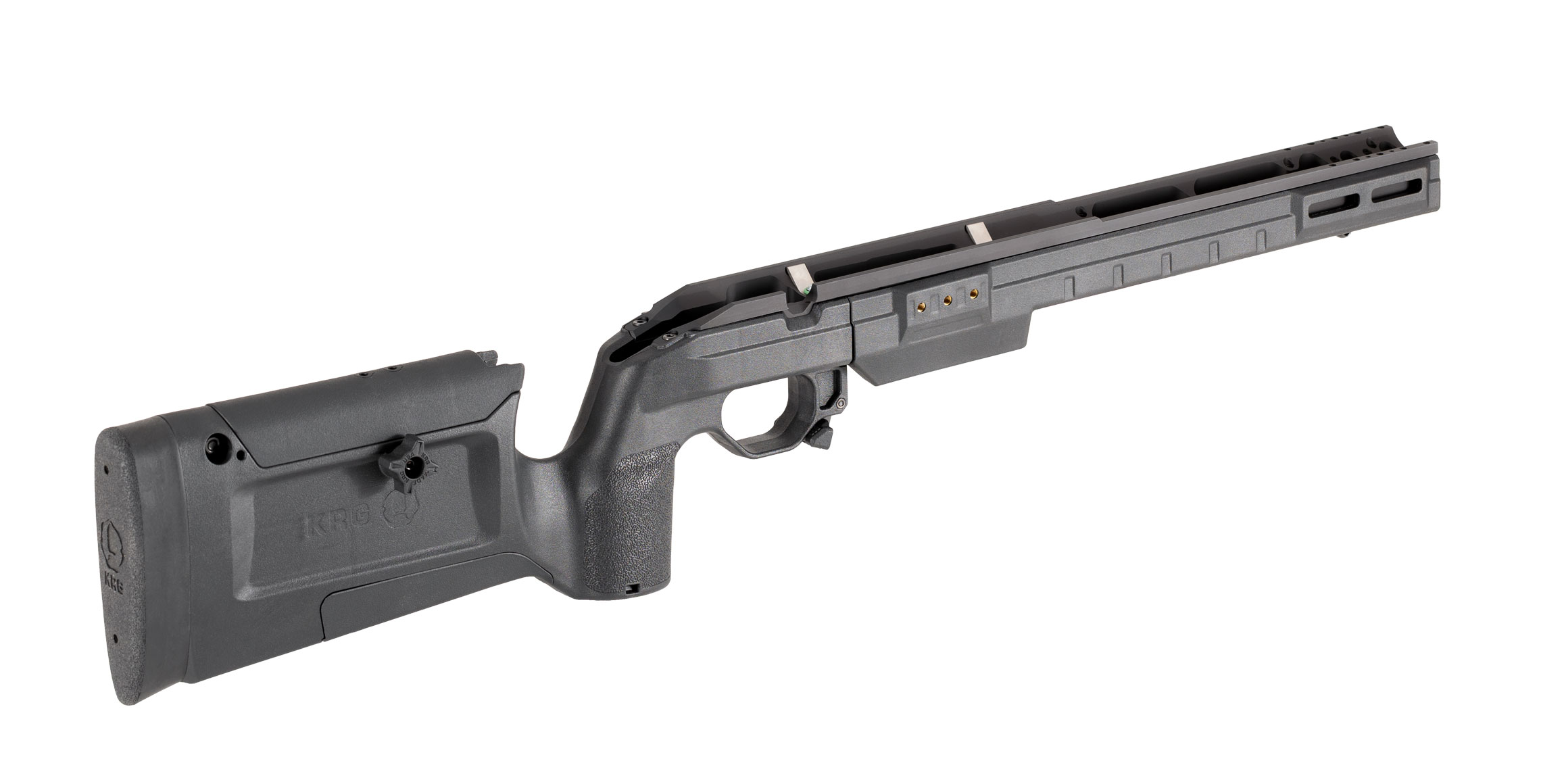 KRG Bravo Chassis (Gen 2), Ruger American Short Action, Black