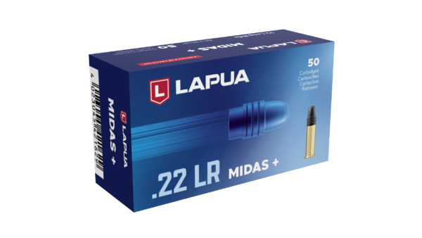 Lapua .22LR 40gr Midas+ Rimfire Ammunition 500ct