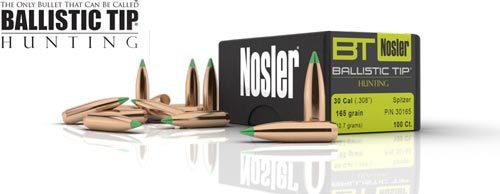 Nosler 20cal 32gr BallisticTip Lead Free 100ct