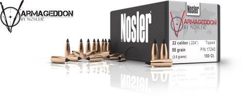 Nosler 6mm 55gr FB Tipped Varmageddon 100ct