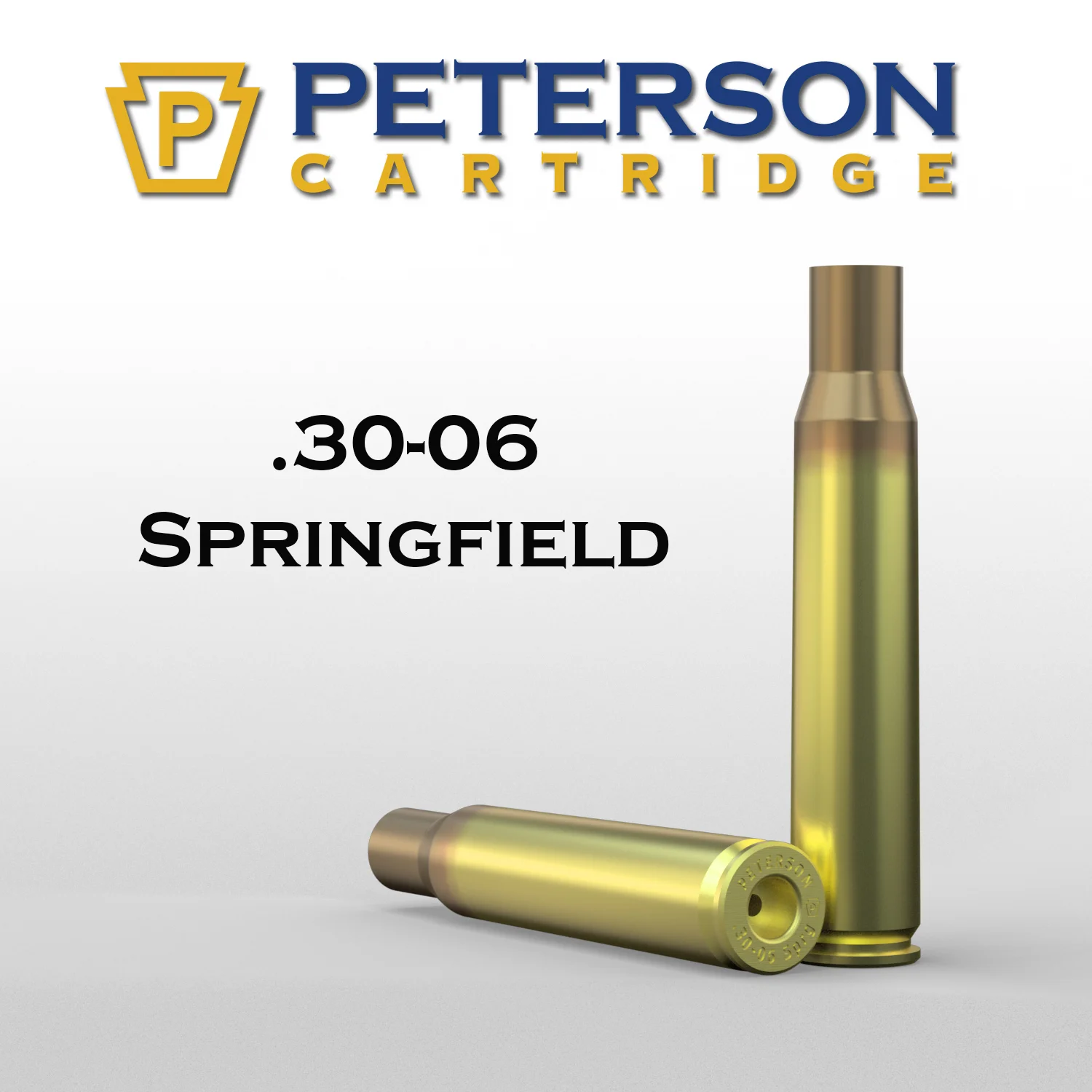 Peterson Cartridge 30-06 Springfield Unprimed Brass 50ct