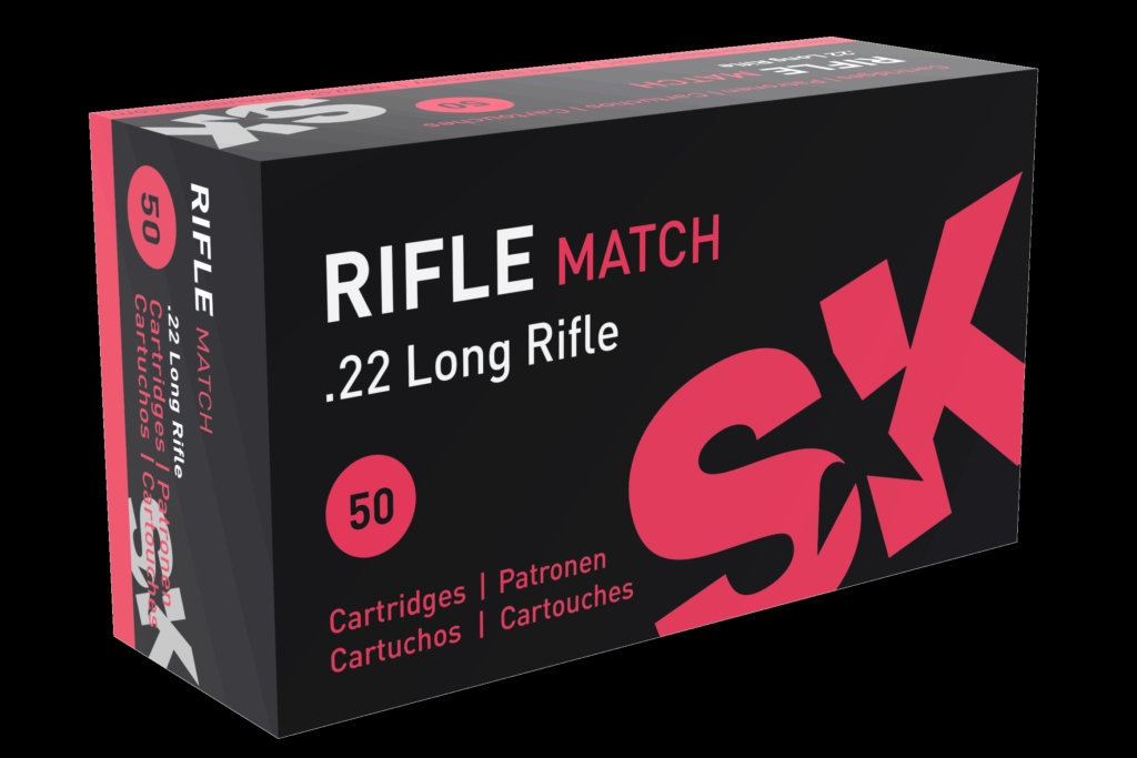 SK Rifle Match Rimfire (Red Box) .22LR 40gr Ammunition 500ct Brick